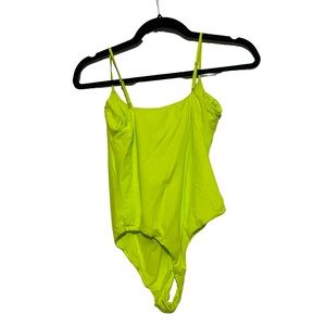 NWOT Skim Cami Bodysuit in green - size XL